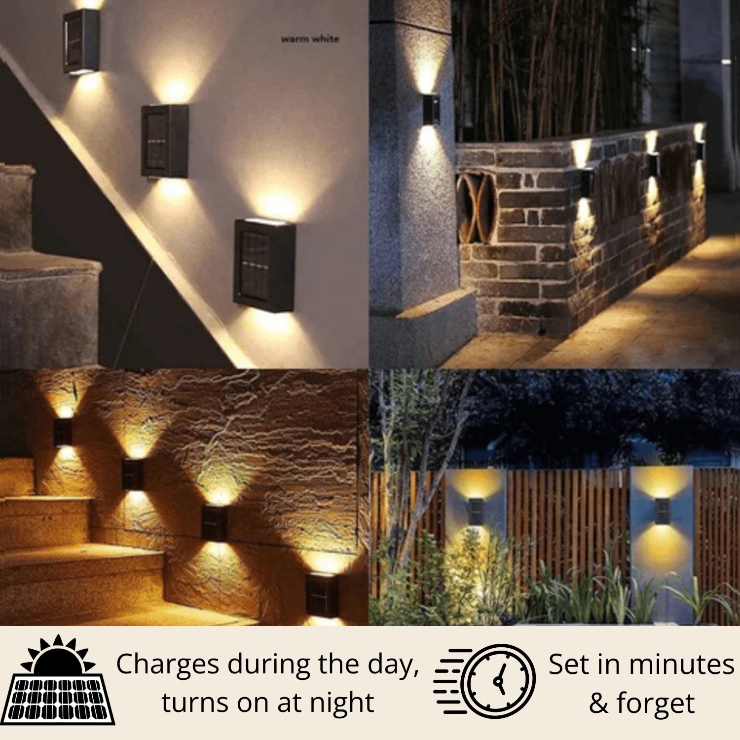 SolyraGarden™ LED Wall Lights