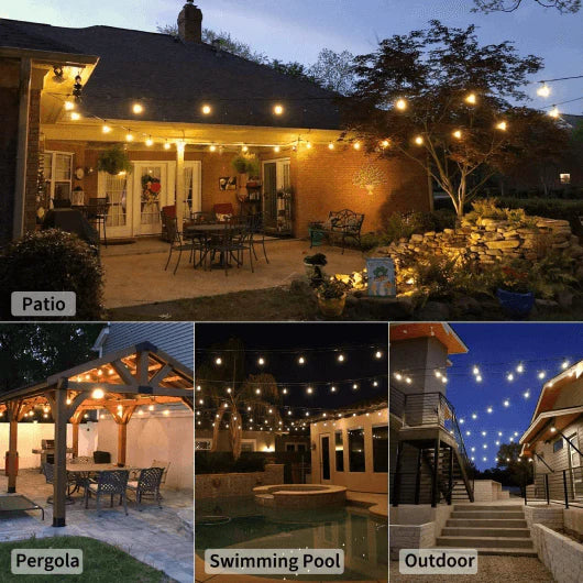 SolyraGarden™ Solar Festoon Lights